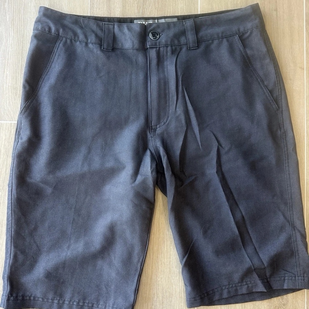 BKE Buckle Charcoal Sz 34" West Coast Slim Shorts Pockets Casual  Shorts Y2K